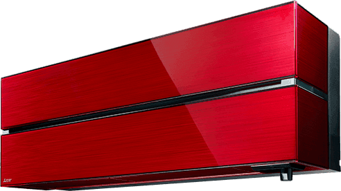 Klimatizácia Mitsubishi Diamond Hyperheating Rubínovo červená 3,5 kW (MSZ-LN35VG R + MUZ- LN35VG) set