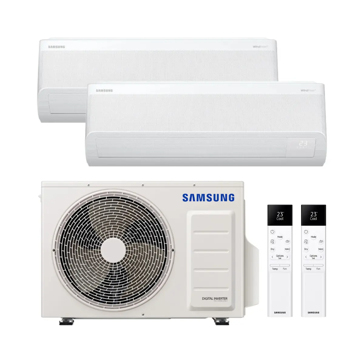 Klimatizácia Samsung WindFree Elite multisplit 2x 2,5 kW + vonk. j. 5kW