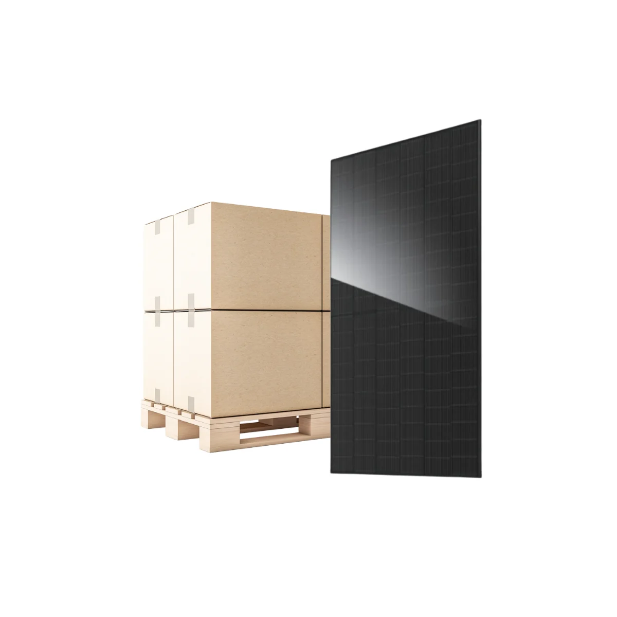 Paleta – 36 ks fotovoltických panelov JA Solar JAM60D41-500/LB 500 Wp (bifaciálne, Full Black)