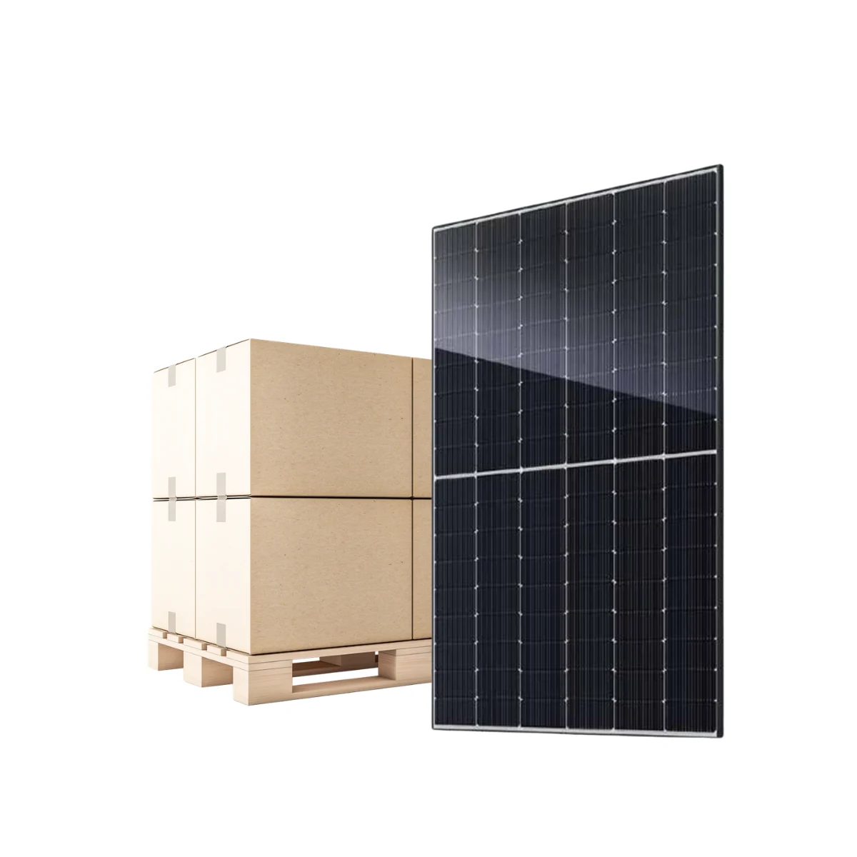 Paleta – fotovoltické panely JA Solar JAM54D40-460/LB 460 Wp (bifaciálny, BFR), 36 ks