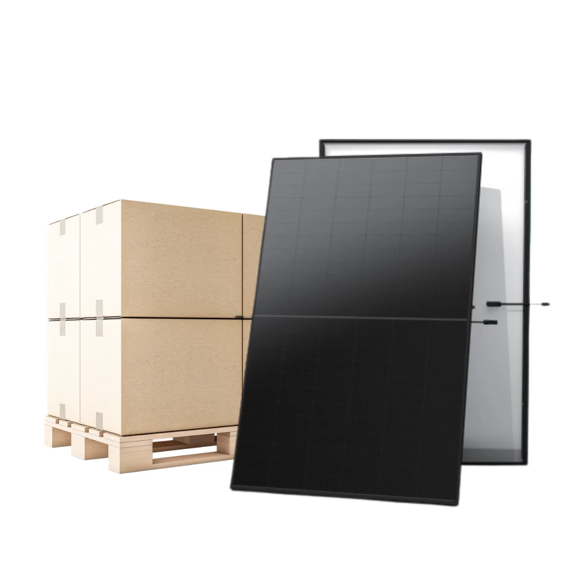 Paleta – fotovoltické panely Trina Solar Vertex S+ TSM-460NEG9R.25 460 Wp (Full Black, dvojité sklo), 36 ks