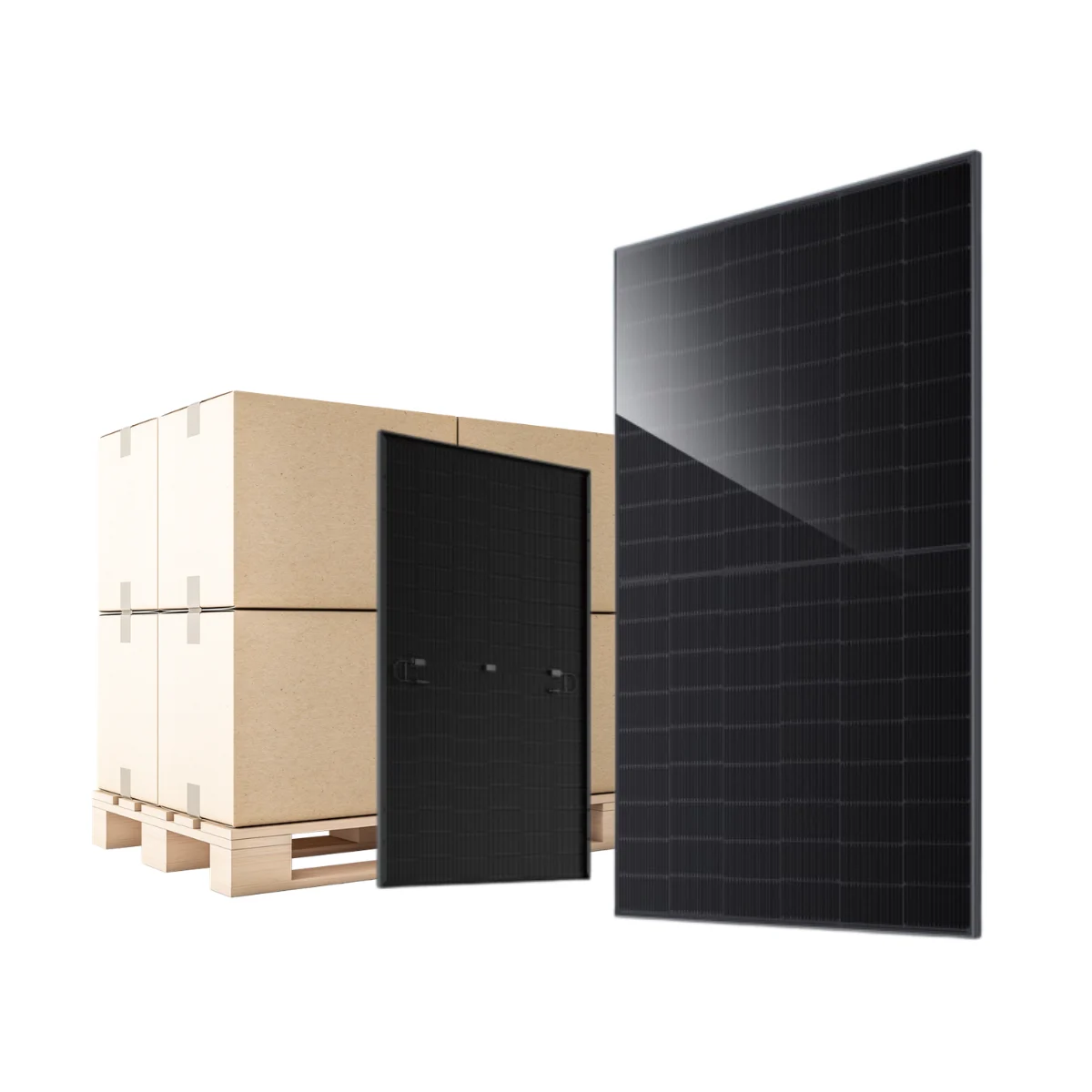 Paleta – 36 ks fotovoltických panelov JA Solar JAM54D41-455/LB 455 Wp (bifaciálne, Full Black)