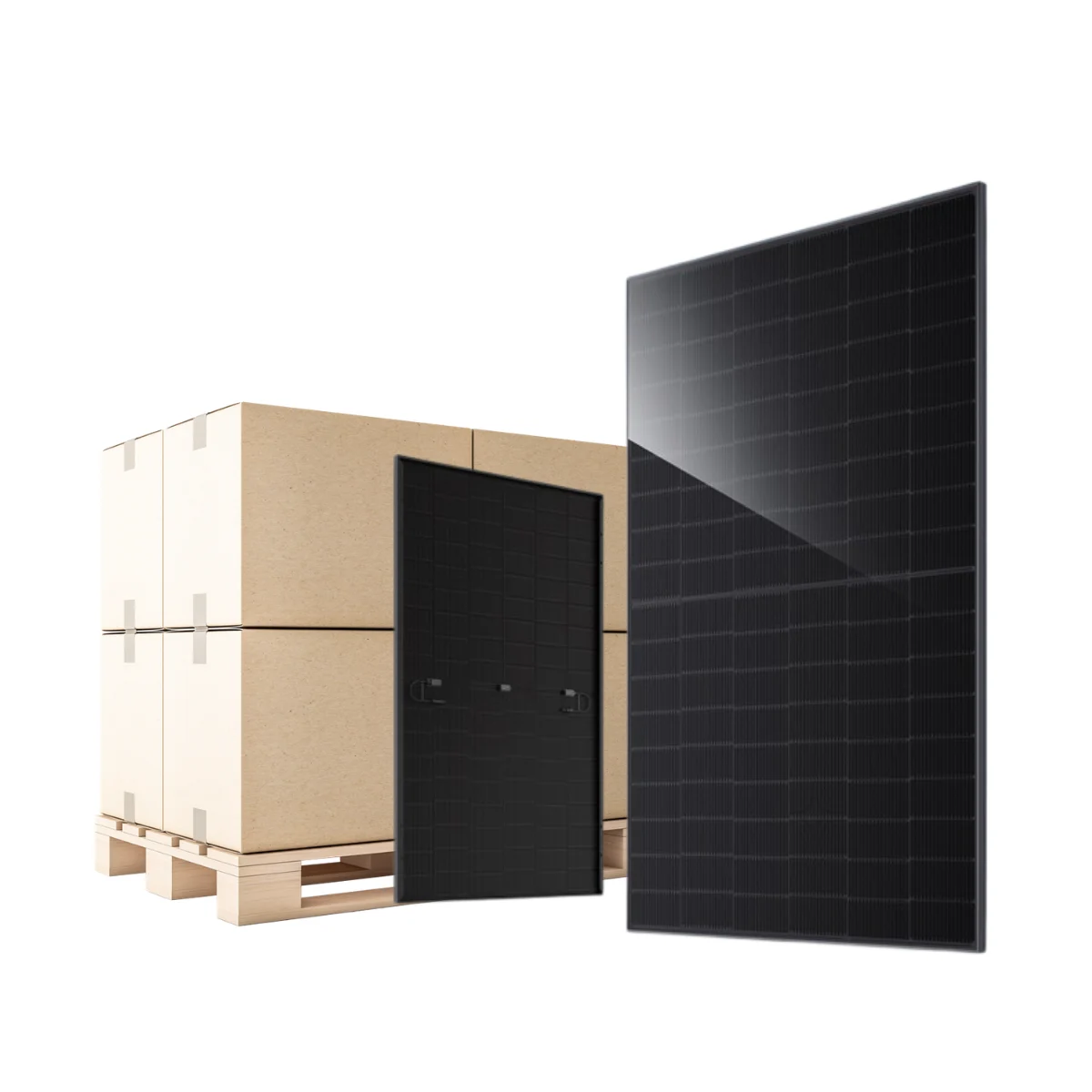 Paleta – 36 ks fotovoltických panelov JA Solar JAM54D41-460/LB 460 Wp (bifaciálne, Full Black)