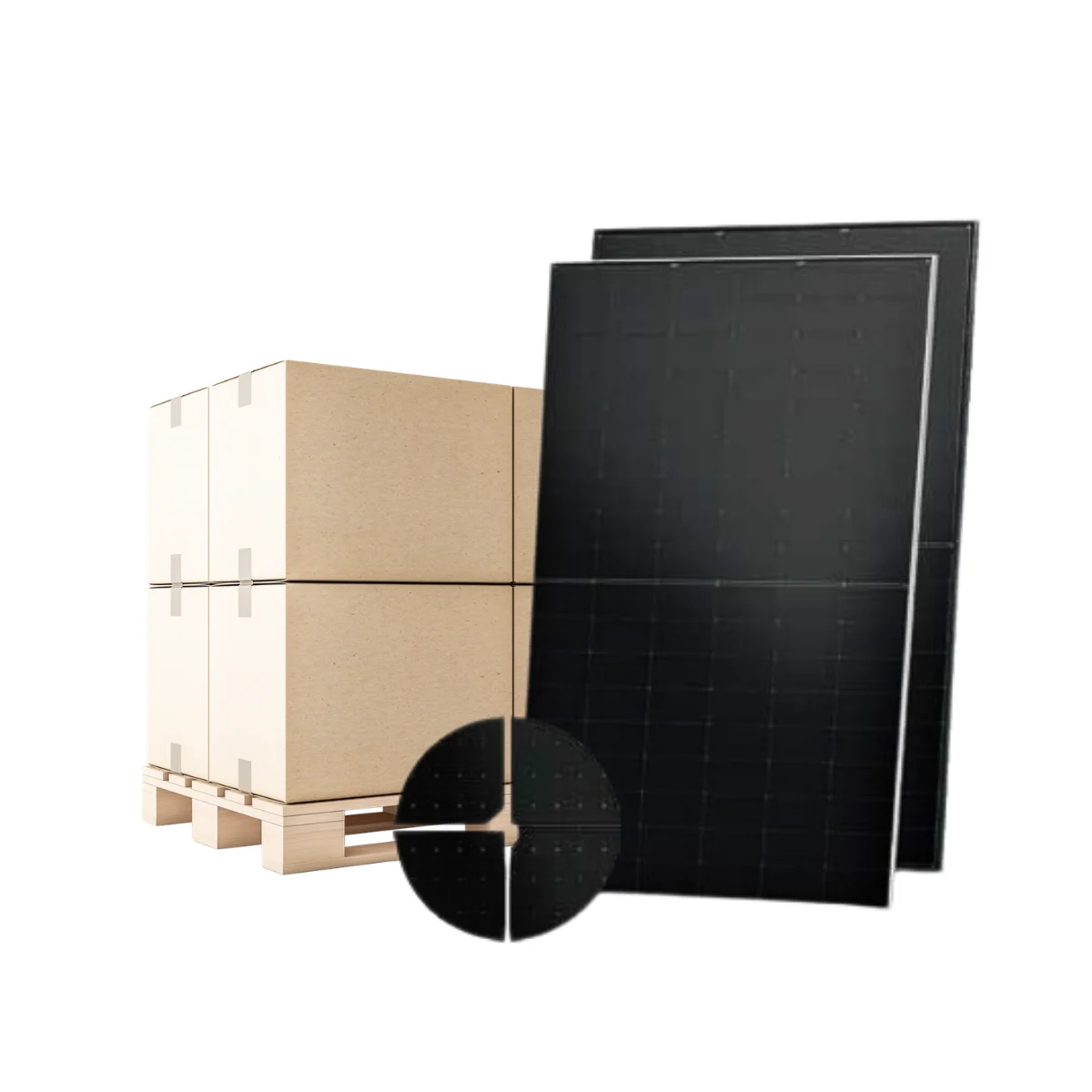 Paleta – 37 ks fotovoltických panelov Jinko Solar Tiger Neo JKM510N-54HL4M-BDV 510 Wp (bifaciálne)