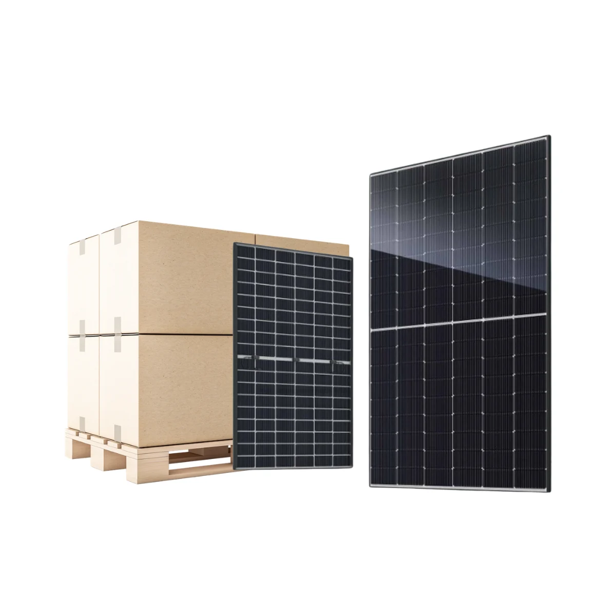Paleta – 36 ks fotovoltických panelov JA Solar JAM54D40-465/LB 465 Wp (bifaciálne, LRF)