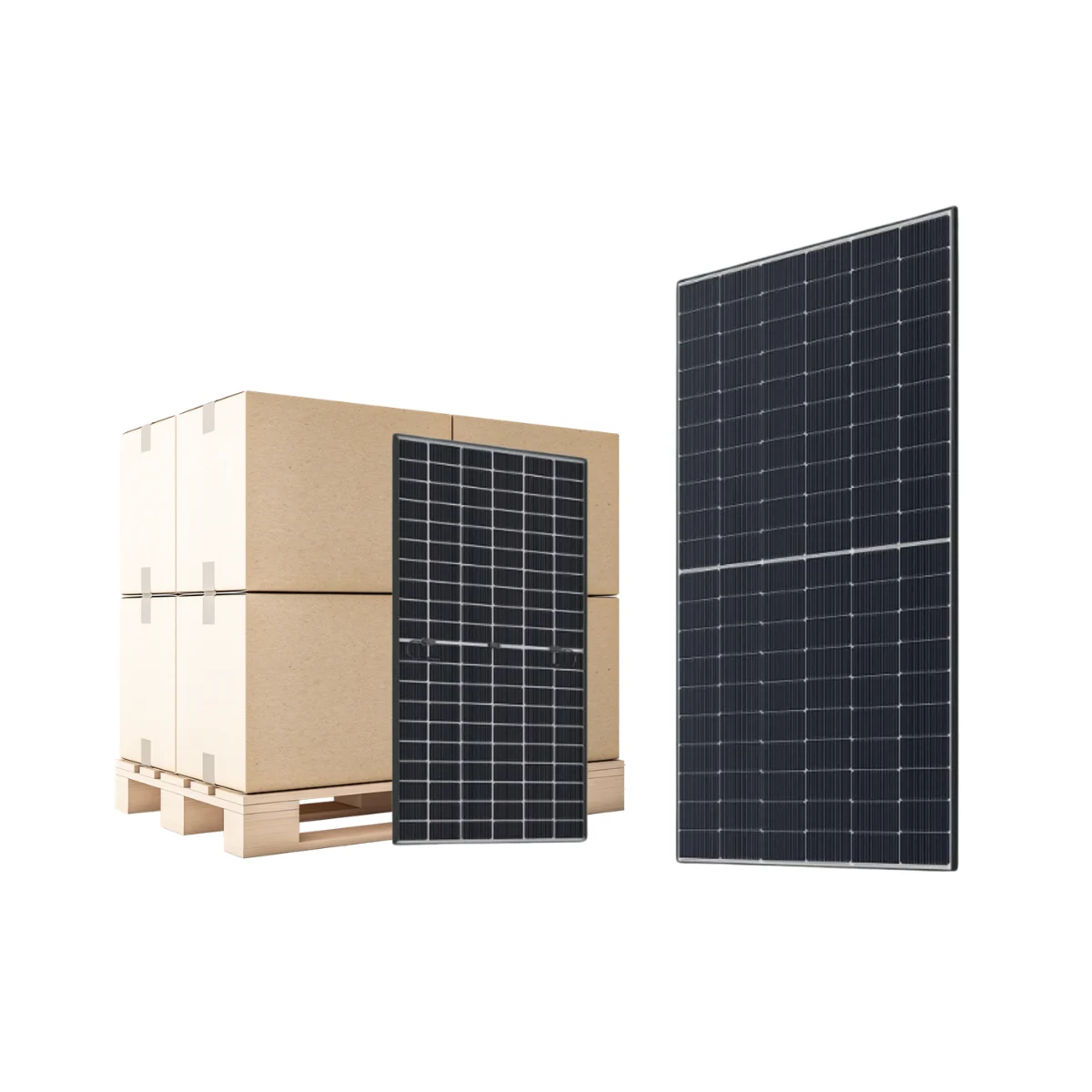 Paleta – 36 ks fotovoltických panelov JA Solar JAM60D40-510/LB 510 Wp (bifaciálne)